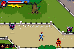 Justice League Heroes: The Flash screenshot 3 for GameBoy Advance
